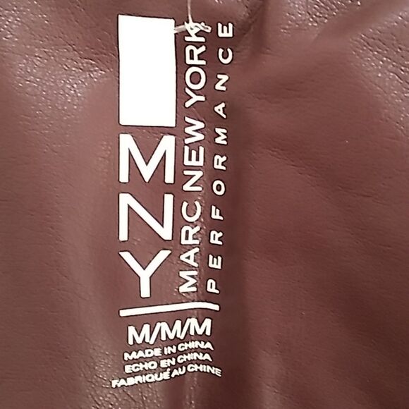 Marc New York Performance Bergandy Hooded Puffer Coat. Sz Medium NWT - Picture 15 of 16